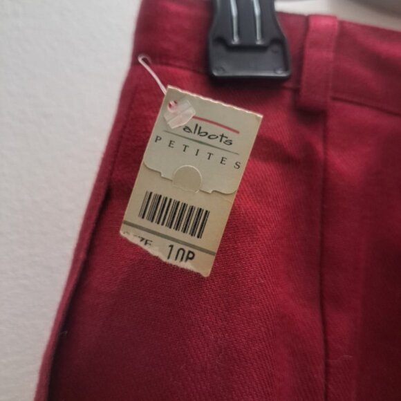 Great pants in red linen - Picture 4 of 5